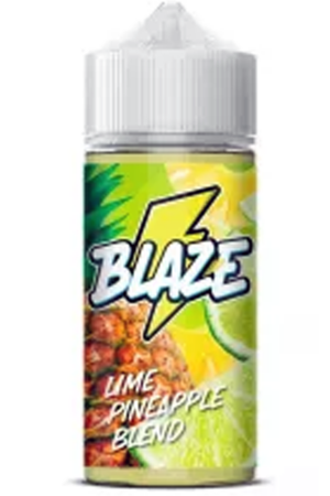 Жидкости (E-Liquid) Жидкость Blaze Classic: On Ice Lime Pineapple Blend 100/3