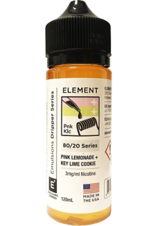 Жидкости (E-Liquid) Жидкость Element Classic Pink Lemonade + Key Lime Cookie 120/3