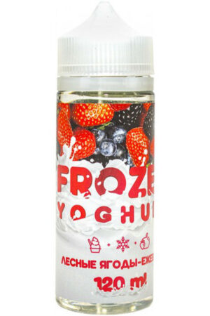 Жидкости (E-Liquid) Жидкость Frozen Yoghurt Лесные Ягоды - Ежевика 120/3