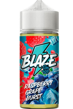 Жидкости (E-Liquid) Жидкость Blaze Classic: On Ice Raspberry Grape Burst 100/3