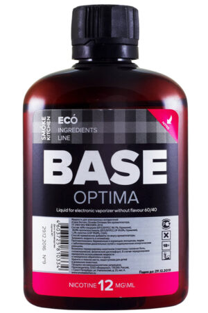 Для самозамеса Основа BASE Optima 60/40 VGPG 12 мг/100мл