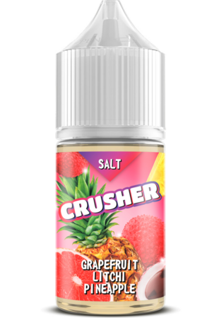 Жидкости (E-Liquid) Жидкость Crusher Salt Litchi Grapefruit Pineapple 30/20 Strong