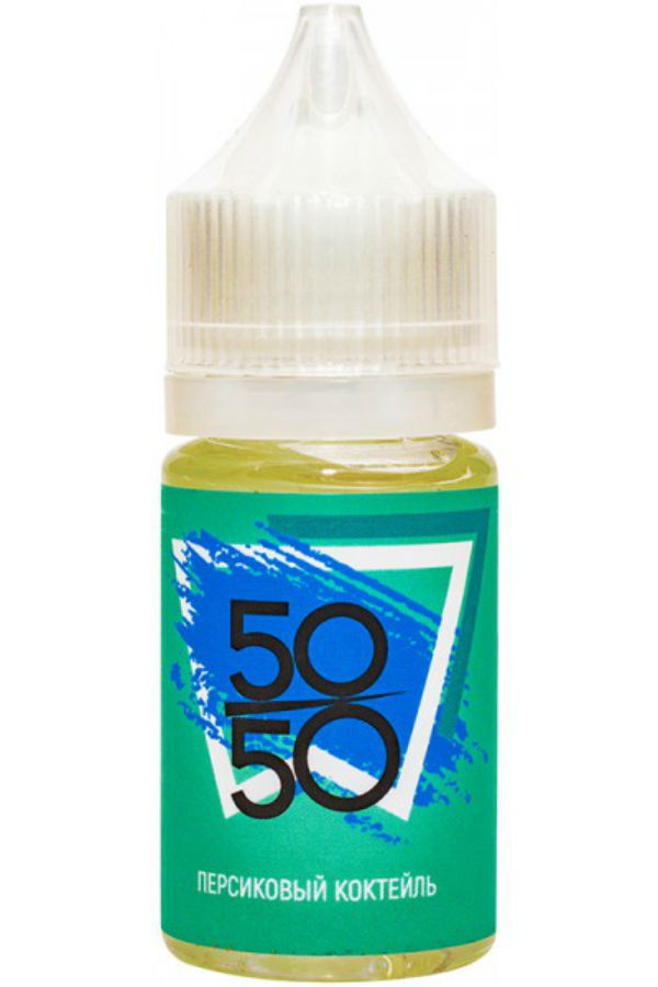 Жидкости (E-Liquid) Жидкость 50/50 Salt Персиковый Коктейль 30/24