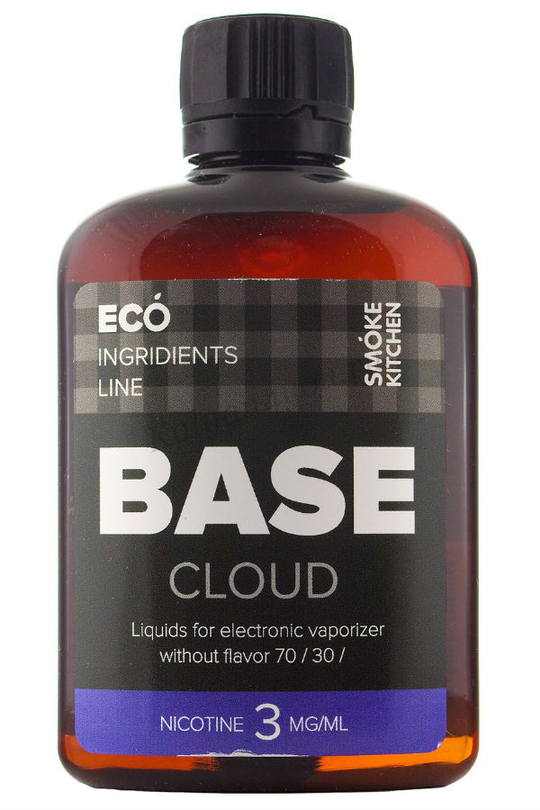 Для самозамеса Основа BASE Cloud 70/30 VGPG 3 мг/100мл