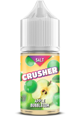 Жидкости (E-Liquid) Жидкость Crusher Salt Apple Bubblegum 30/20 Strong