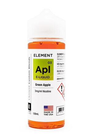 Жидкости (E-Liquid) Жидкость Element Classic Green Apple 120/3