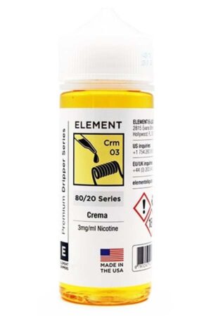 Жидкости (E-Liquid) Жидкость Element Classic Crema 120/3