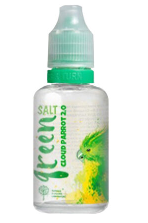 Жидкости (E-Liquid) Жидкость Cloud Parrot Salt: 2.0 Green 30/20 Strong