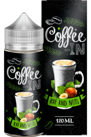 Жидкости (E-Liquid) Жидкость Coffee-In Classic Raf & Nuts 120/3