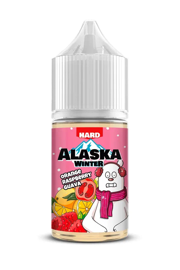 Жидкости (E-Liquid) Жидкость Alaska Salt: Winter Orange Raspberry Guava 30/20 Hard