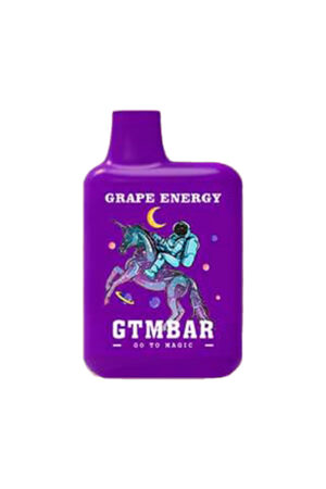 Электронные сигареты Одноразовый GTMBAR Halo 4200 Grape Energy Виноградный Энергетик