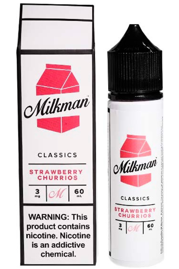 Жидкости (E-Liquid) Жидкость The Milkman Classic Strawberry Churrios 60/3