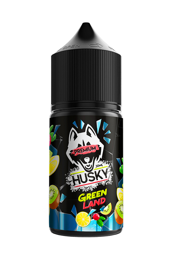 Жидкости (E-Liquid) Жидкость Husky Salt: Premium Green Land 30/20