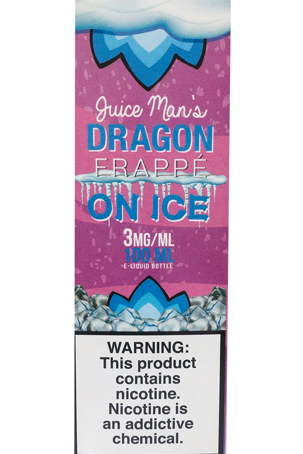 Жидкости (E-Liquid) Жидкость Juice Man Classic Iced Dragon Frappe 100/3