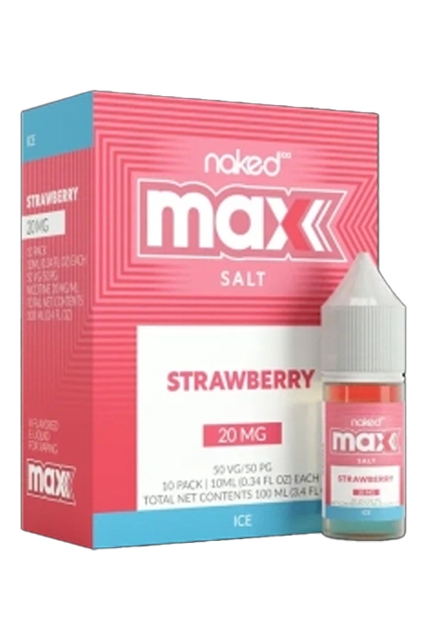 Жидкости (E-Liquid) Жидкость Naked MAX Salt Strawberry Ice 10/20