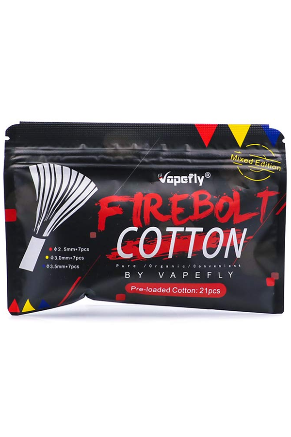 Расходные элементы Хлопковая вата Vapefly Firebolt Cotton Mixed Edition