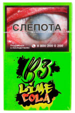 Табак Кальянный Табак B3 50г Lime Cola Кола Лайм M