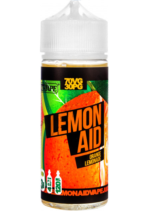 Жидкости (E-Liquid) Жидкость Lemon Aid Classic Orange Lemonade 120/3