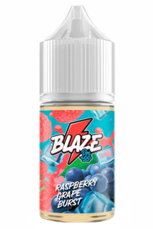 Жидкости (E-Liquid) Жидкость Blaze Salt: On Ice Raspberry Grape Burst 30/20 Strong