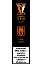 Электронные сигареты Одноразовый VAPE ZONE X 800 1.9 hard Energy Drink Энергетик
