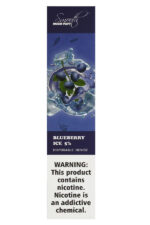 Электронные сигареты Одноразовый Smooth Mega Pufs 1500 Blueberry Ice Ледяная Черника