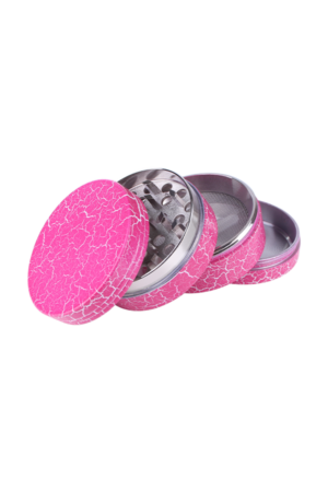 Курительные принадлежности Гриндер Металлический Lightning JL-J0040 Pink
