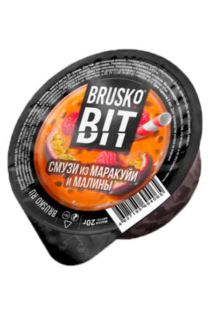 Табак Бестабачная Смесь Для Кальяна Brusko BIT 20 г Смузи Из Маракуйи И Малины