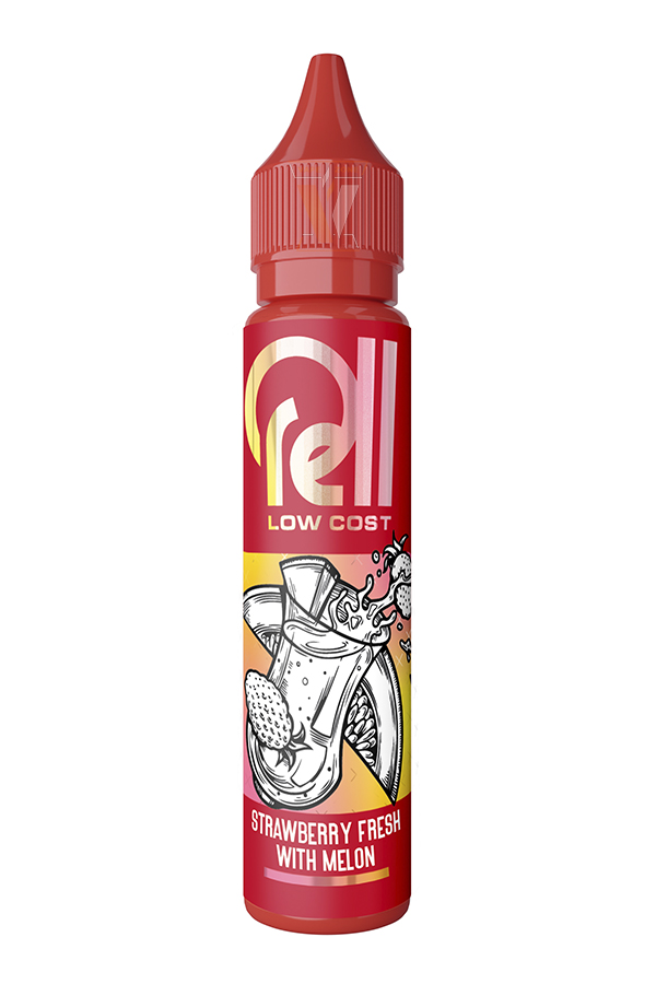 Жидкости (E-Liquid) Жидкость Rell Salt: Red Strawberry Fresh With Melon 30/20