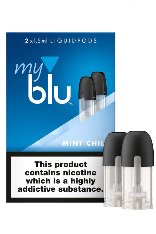 Расходные элементы Картриджи My blu Mint Chill 1,5 мл 9 мг
