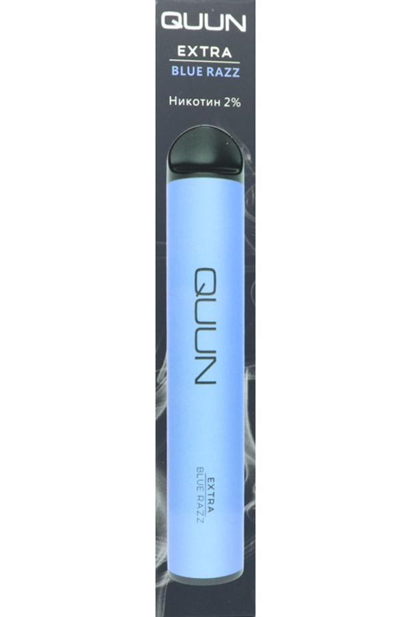 Электронные сигареты Одноразовый QUUN Extra 2000 Blue Razz Голубая Малина