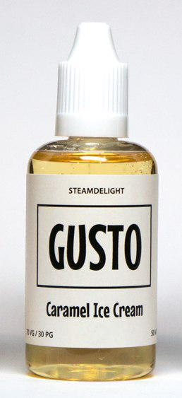Жидкости (E-Liquid) Жидкость Steam Delight Classic: GUSTO Caramel Ice Cream 50/1.5