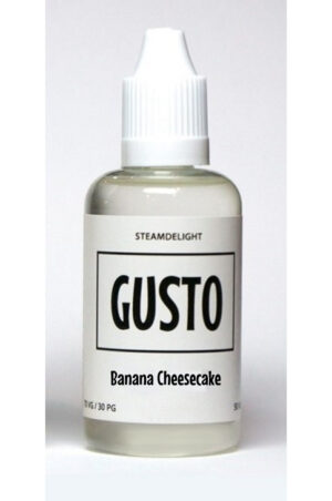 Жидкости (E-Liquid) Жидкость Steam Delight Classic: GUSTO Banana Cheesecake 50/3