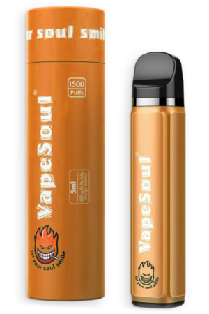 Электронные сигареты Одноразовый VapeSoul Smile II 1500 Orange Ice Ледяной Апельсин