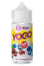 Жидкости (E-Liquid) Жидкость S Team Classic: Yogo Soft Вишня Черника 100/3