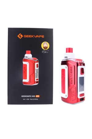 Электронные сигареты Набор Geek Vape H45 (Aegis Hero 2) Pod-Mod 1400 mAh Red White