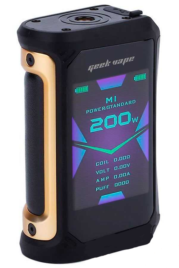 Электронные сигареты Бокс мод Geek Vape Aegis X 200W TC Mod Gold