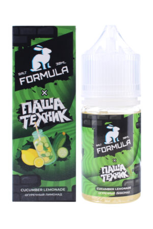 Жидкости (E-Liquid) Жидкость Formula Salt: x Паша Техник Cucumber Lemonade 30/20