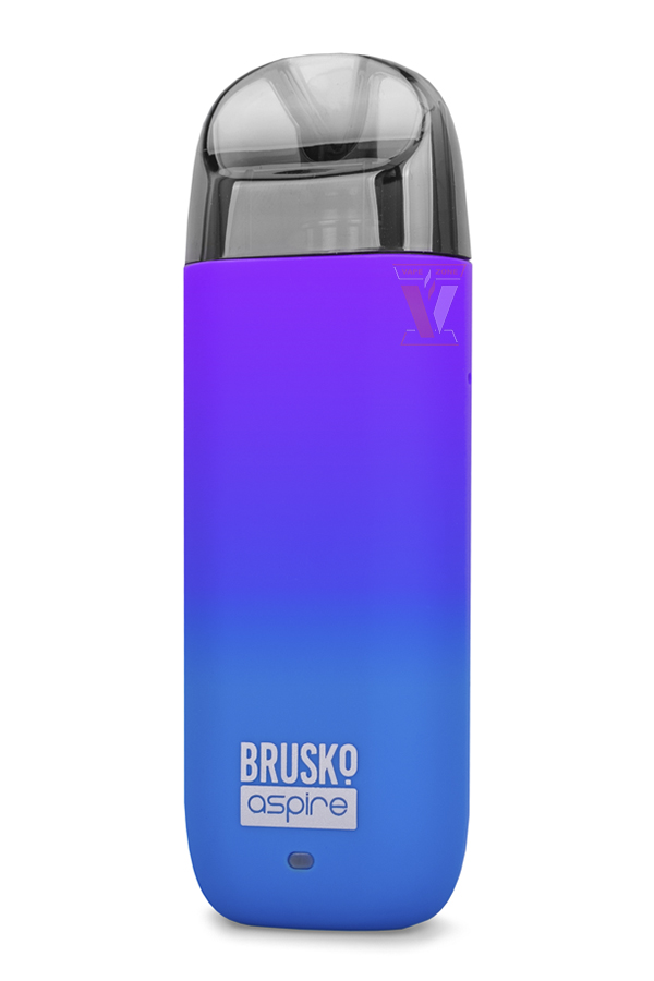 Электронные сигареты Набор Brusko Minican 2, 400 mAh, Сине-Фиолетовый