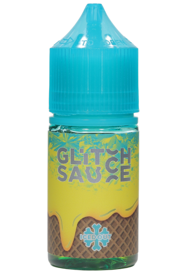 Жидкости (E-Liquid) Жидкость Glitch Sauce Salt: Iced Out Banana 30/20 Extra