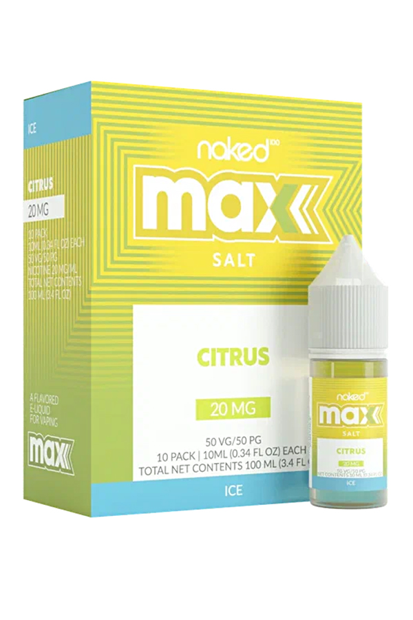 Жидкости (E-Liquid) Жидкость Naked MAX Salt Citrus Ice 10/20
