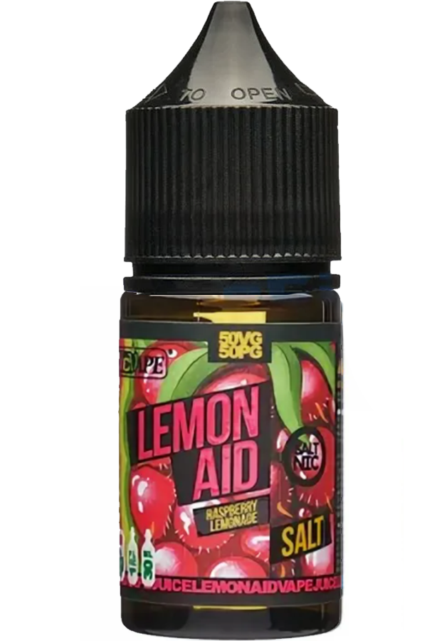 Жидкости (E-Liquid) Жидкость Lemon Aid Salt Raspberry Lemonade 30/20