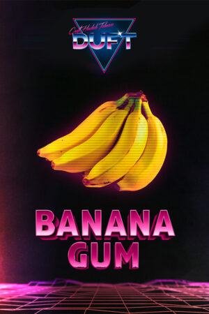 Табак Бестабачная Смесь Для Кальяна Duft Intro 50 г Banana Gum Банановая жвачка