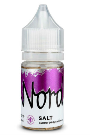 Жидкости (E-Liquid) Жидкость Nord Salt Виноградный Микс 30/0