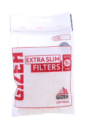 Благовония Фильтры для самокруток GIZEH Extra Slim Filters 5.3 мм 150 шт