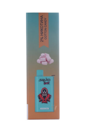 Электронные сигареты Одноразовый RandM Squid Box 5200 Cotton Candy Сахарная Вата