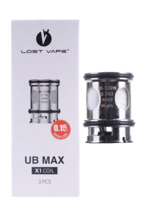 Расходные элементы Испаритель Lost Vape UB MAX X1 0.15 Ohm Mesh coil