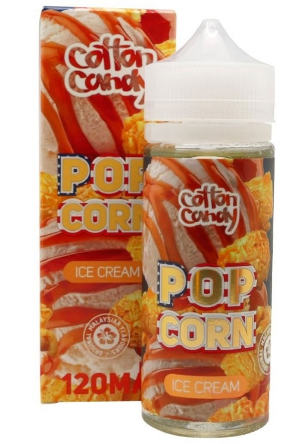 Жидкости (E-Liquid) Жидкость Cotton Candy Zero: Popcorn Мороженое 120/0