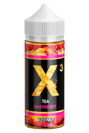 Жидкости (E-Liquid) Жидкость X-3 Classic: Tea Raspberry 120/3