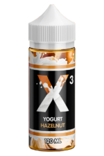 Жидкости (E-Liquid) Жидкость X-3 Classic: Yoghurt Hazelnut 120/3