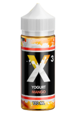 Жидкости (E-Liquid) Жидкость X-3 Classic: Yoghurt Mango 120/3